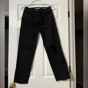 Black jeans - high rise - size 1